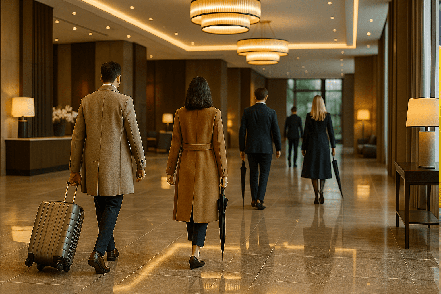 Hospitality: Lobby Shine vs Wet Feet