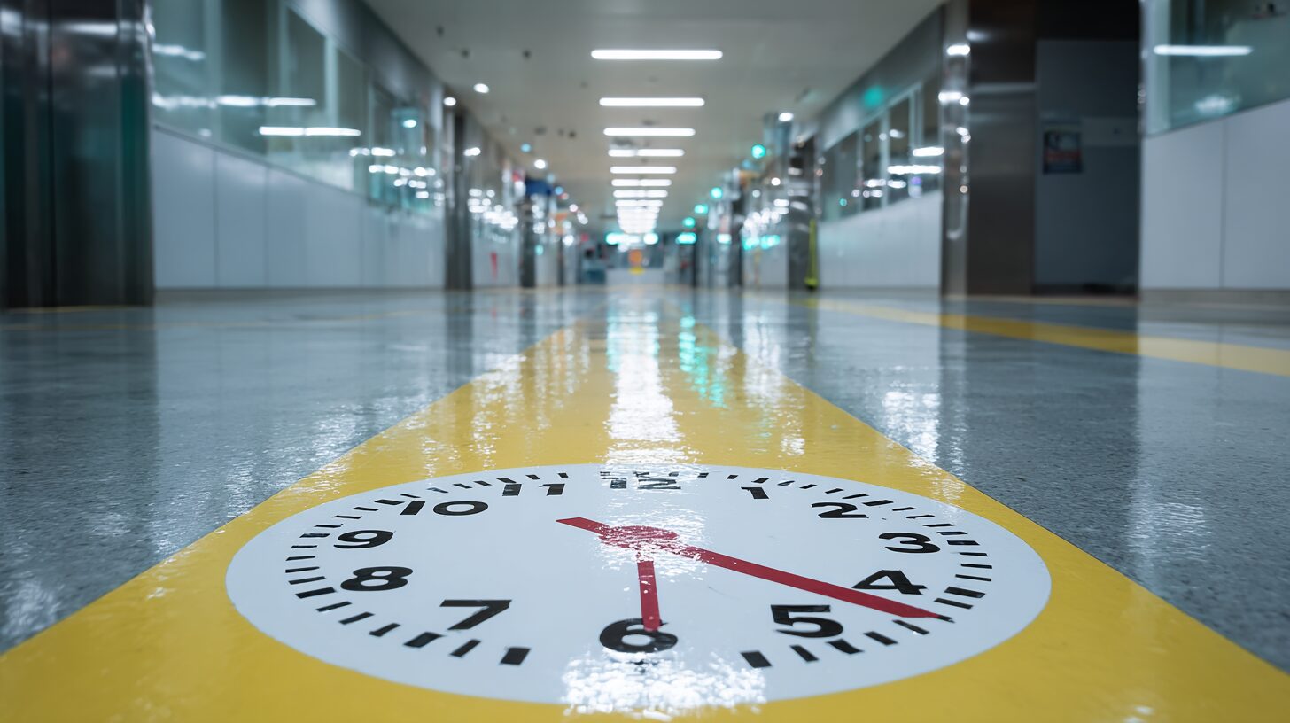 Slip test - wait for new coatings to cure