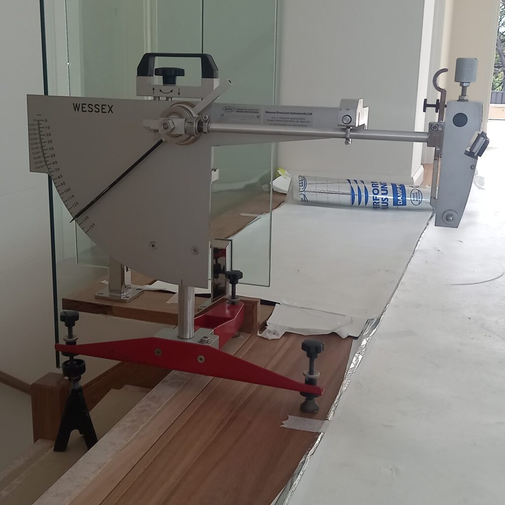 On-site slip resistance testing with Wessex Portable Skid Resistance Tester (AS 4663 / AS 4586)