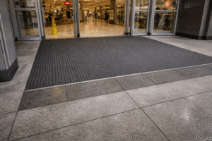 Slip resistance transition zones