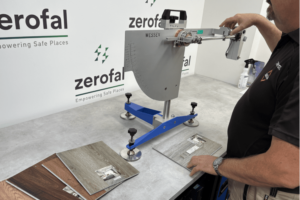 AS 4586 laboratory slip testing